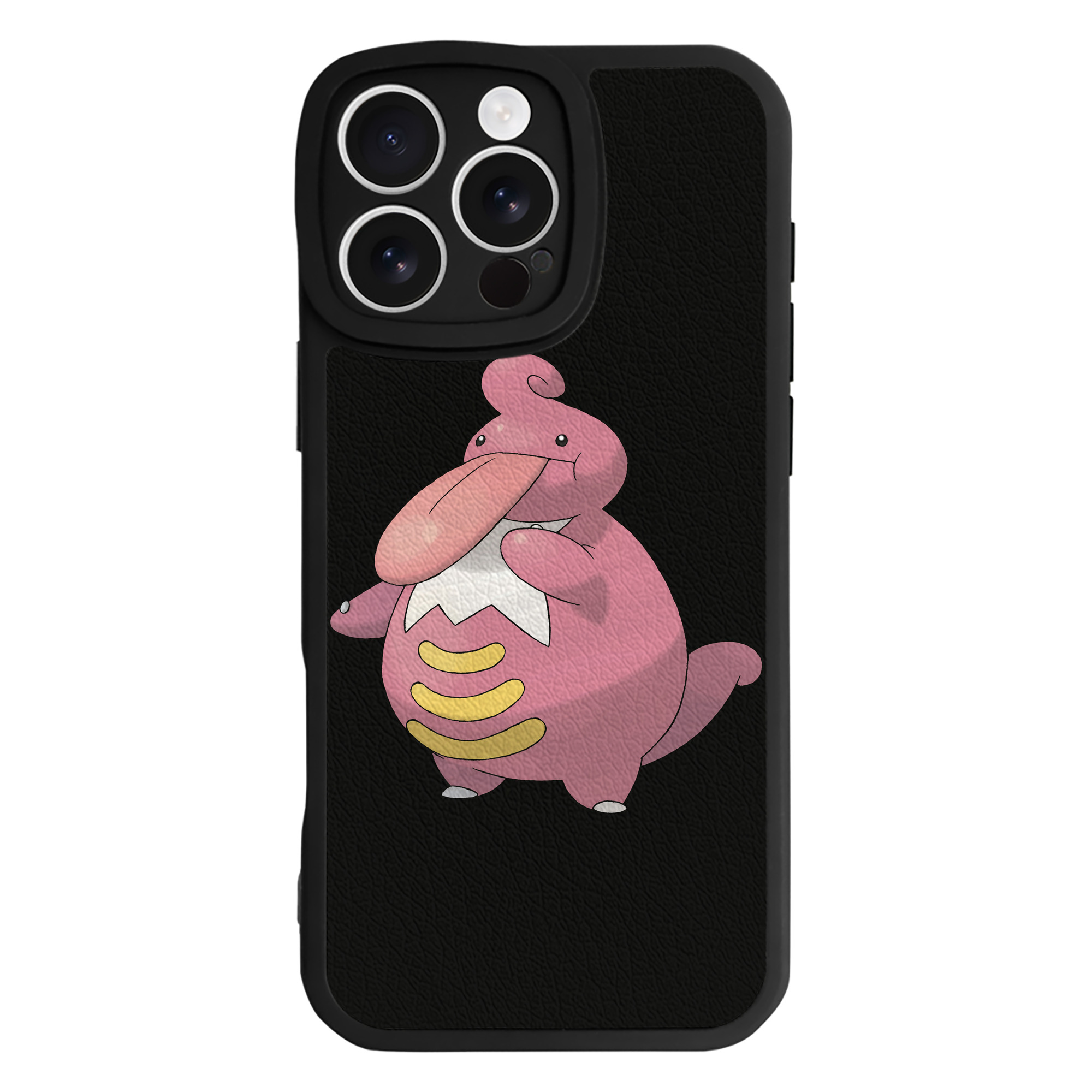 （画像用） ポケットモンスター Pokémon 【iPhone 16シリーズ対応】シリコンスマホケース（レザー調） 材質：シリコン